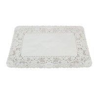 Small rectangular lace paper (70 pieces)