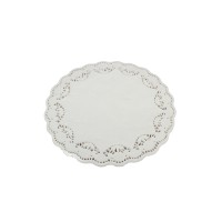 Round lace paper size 11.4 cm (200 pieces)