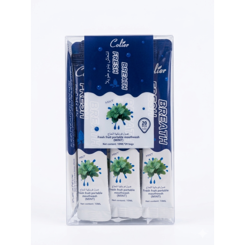 غسول فم محمول بنكهة النعناع (20 حبه)