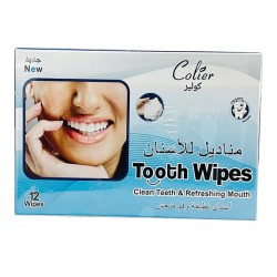 مناديل تنظيف الأسنان (12 حبه)