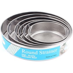 طقم منخل دقيق (6حبة)