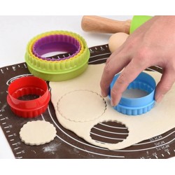 قطاعة العجين الدائرية (6حبة)