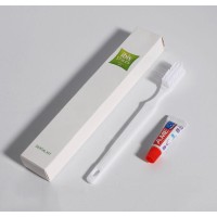Toothbrush and hotel paste (8 pieces)