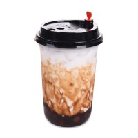 Curved Transparent Juice Cups 500ml (50pcs)