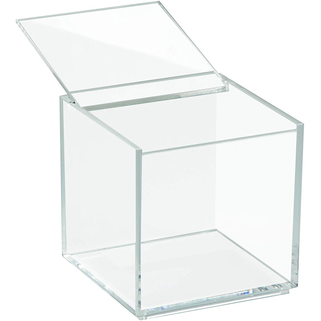 Acrylic distribution boxes 7 x 7 x 7 cm (6 pcs)