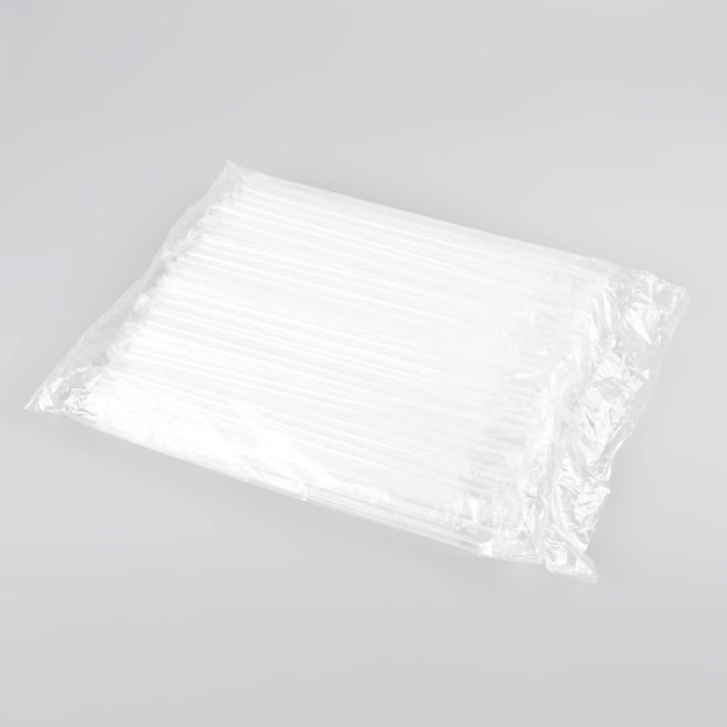 Coated Clear Straws 10ml (100pcs)