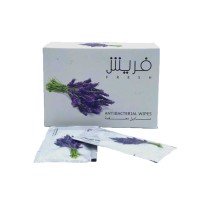 Perfumed and disinfecting wipes lavender 18 x 15 cm (25 pcs)