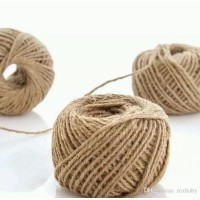 Burlap twine roll for gifts (1 piece)