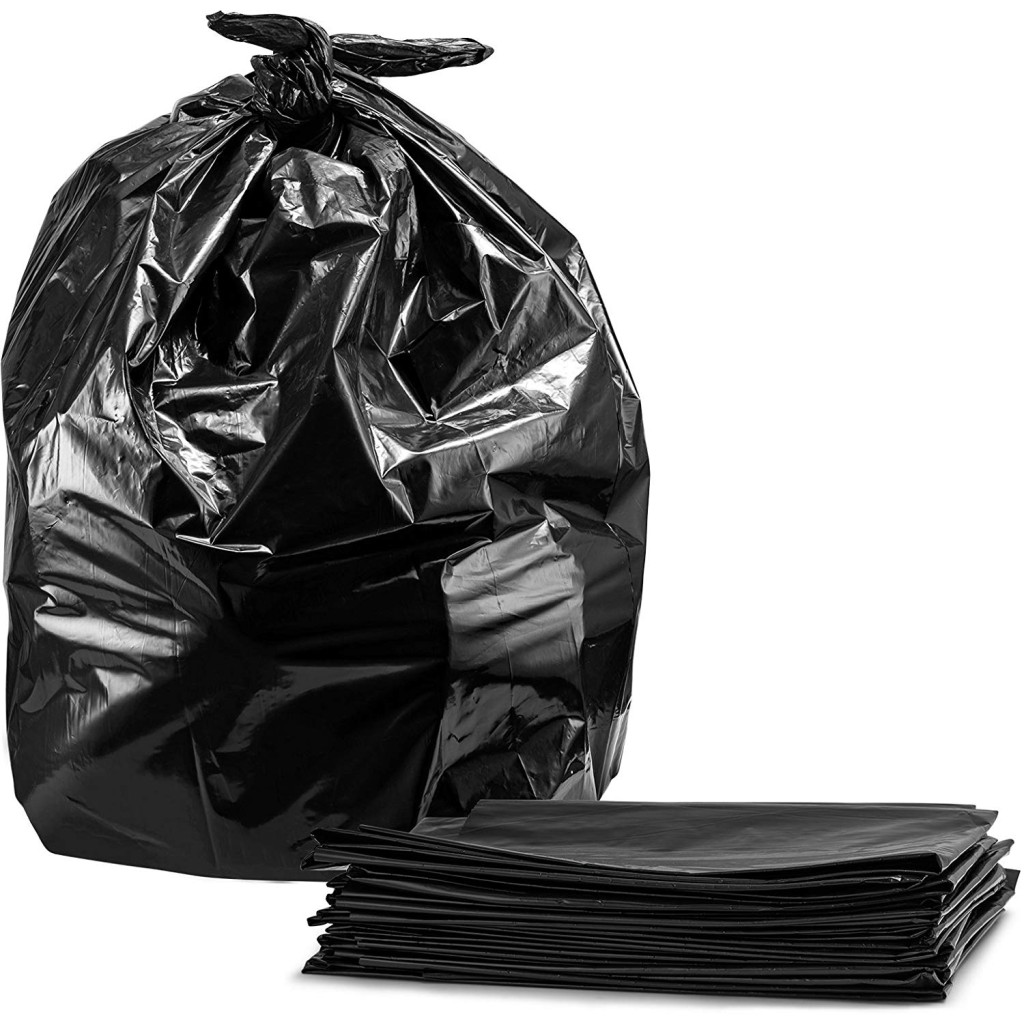 Trash bags 55 gallons thick (9 pieces)