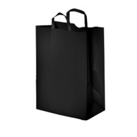 Black paper bag 25 x 18 x 8 cm (20 pcs)