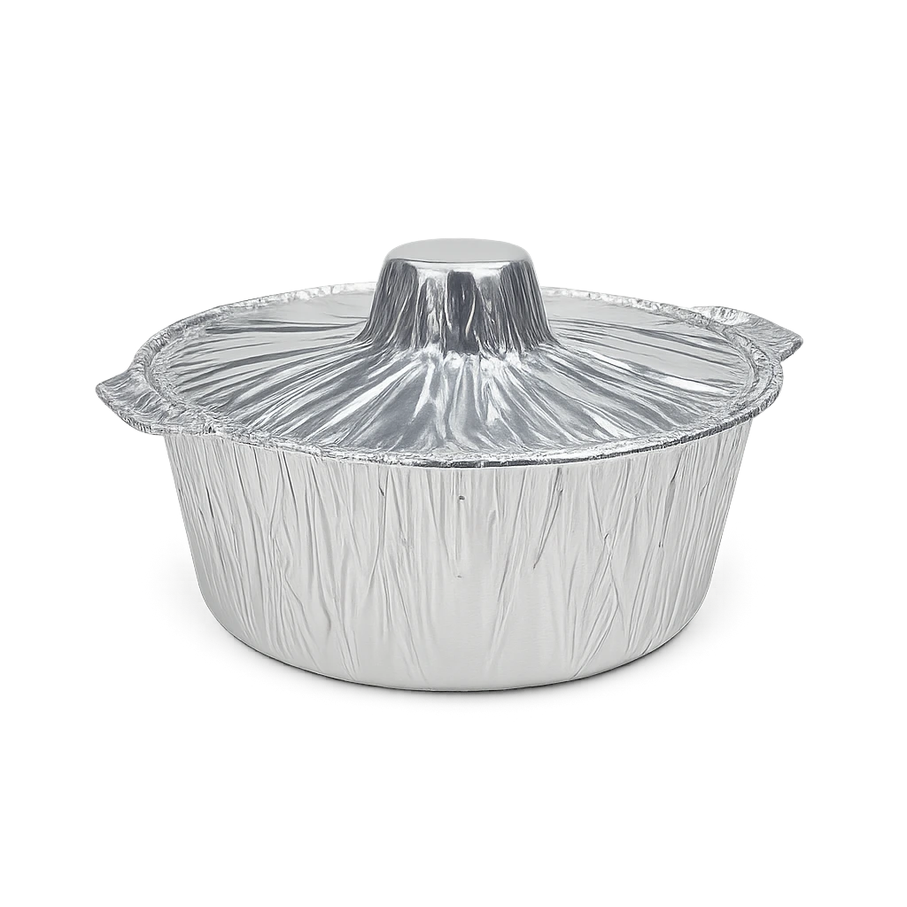 قدر قصدير للحلا كبير (25 حبة)