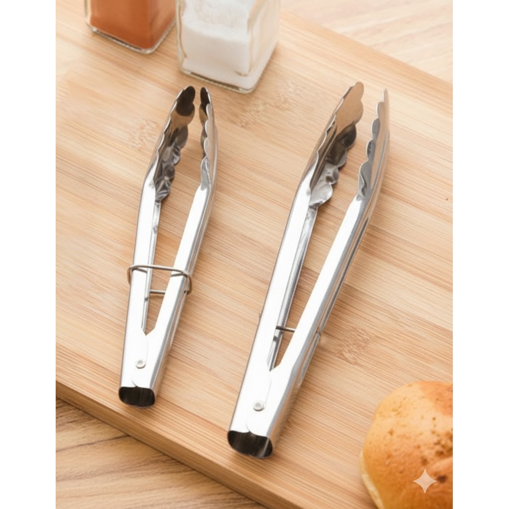 ملقاط استيل (2 حبة)