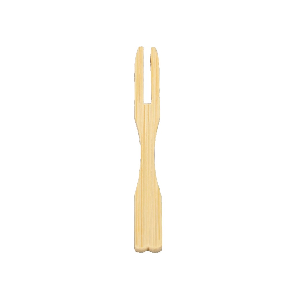 Wooden dessert fork (50 pcs)