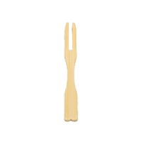 Wooden dessert fork (50 pcs)