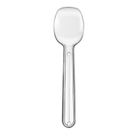 Transparent ice cream spoon (100 pcs)