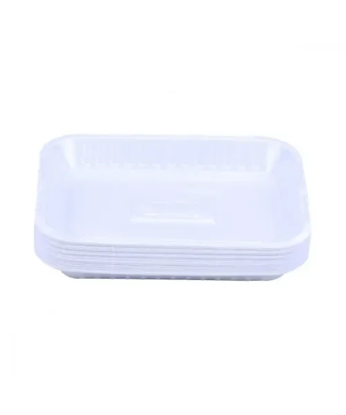 صحن مستطيل مقاس 3 (50حبة)
