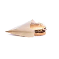 كيس ورق برجر بني (50حبة)