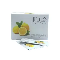 مناديل معطره ومعقمه ليمون 18×15سم (50حبة)