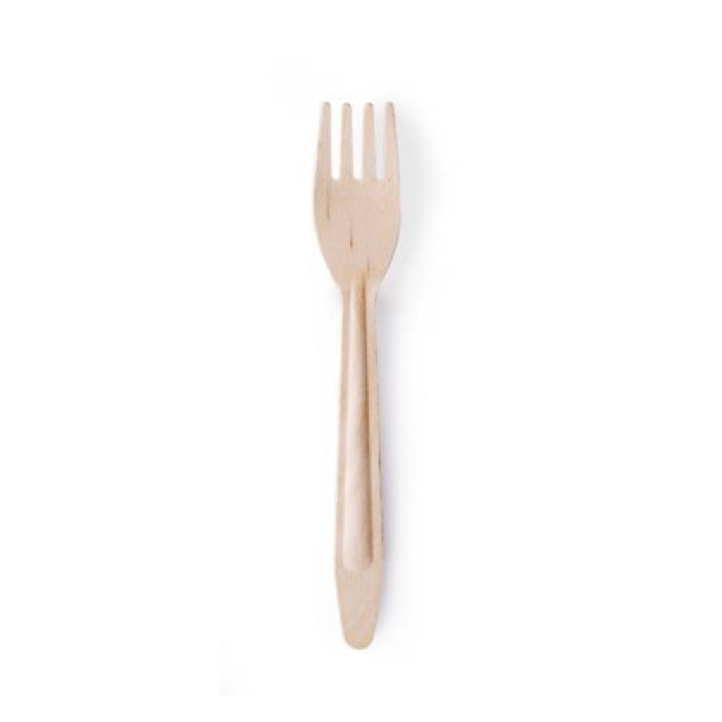 Wooden fork (25 pcs)