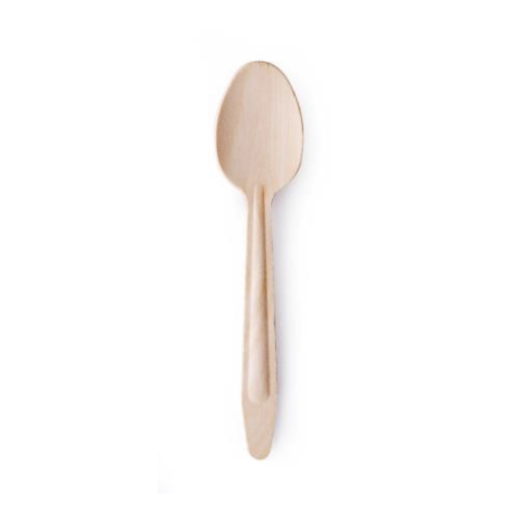 Wooden Spoon 140ml (25pcs)