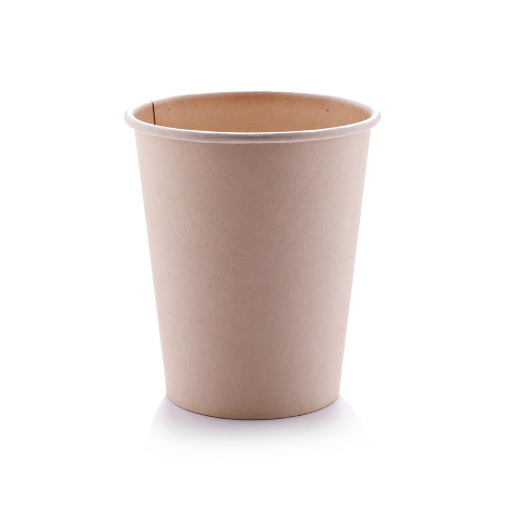 Brown paper cups 12 ounces (50 pieces)
